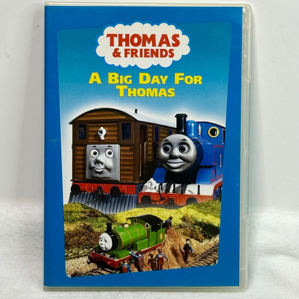 Thomas & Friends A Big Day for Thomas DVD 2007 George Carlin Kids Family